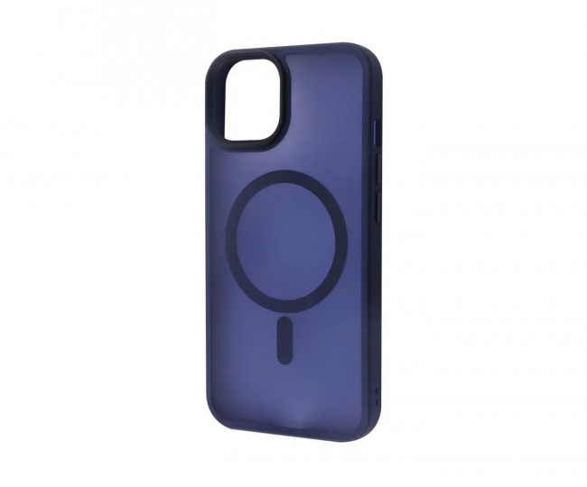 Чехол WAVE Matte Insane Case with Magnetic Ring iPhone 13 (midnight blue)